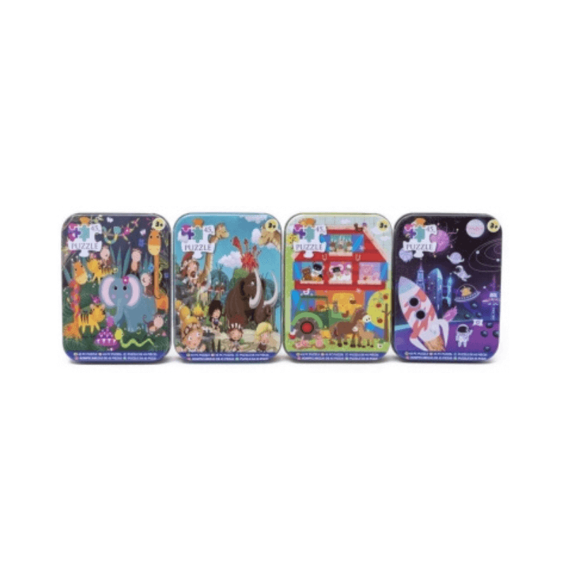 Down On The Farm 45 Puzzle in Tin