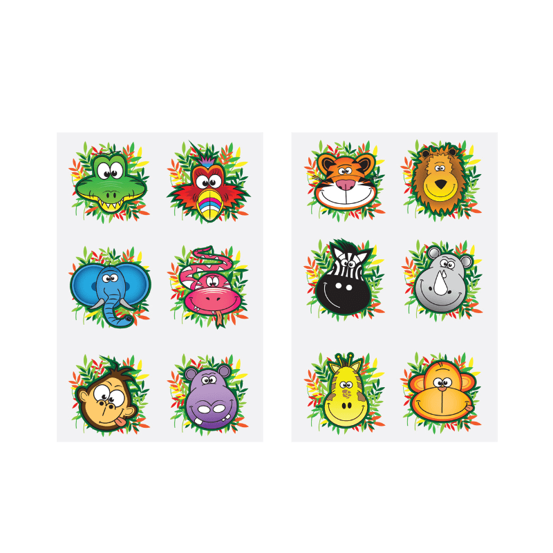 Mini Jungle Tattoos