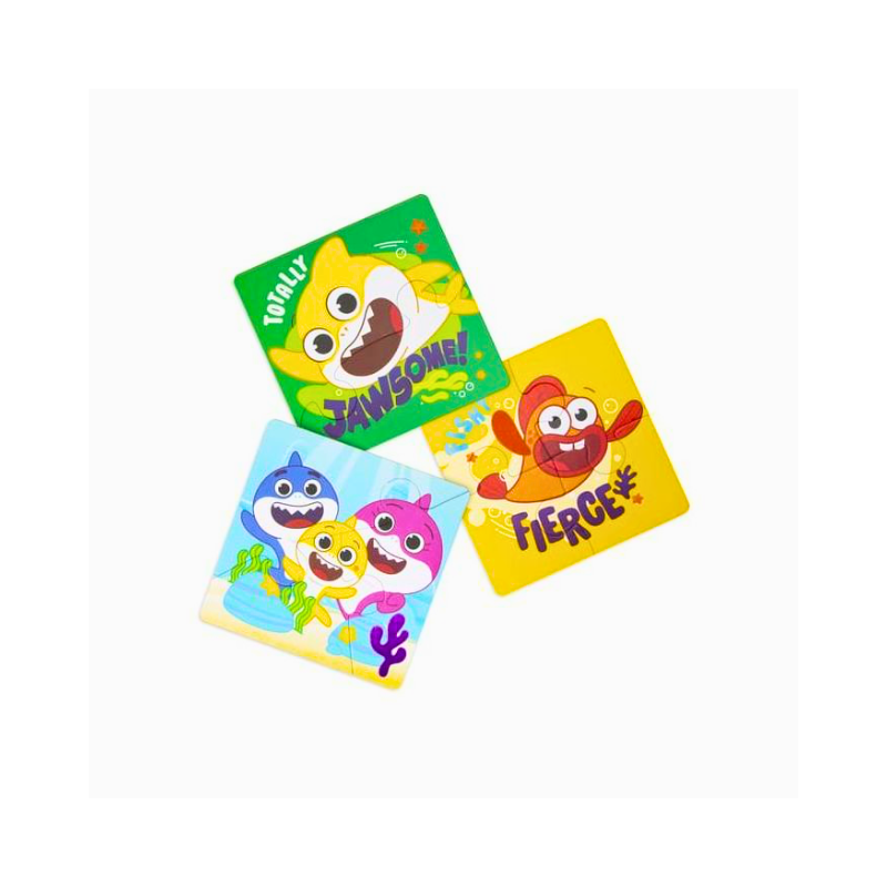 Baby Shark Touch & Feel Puzzles 3 pack