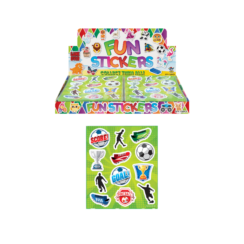 Fun Football Stickers