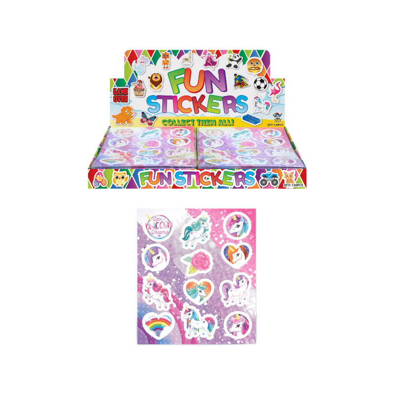 Fun Unicorn Stickers