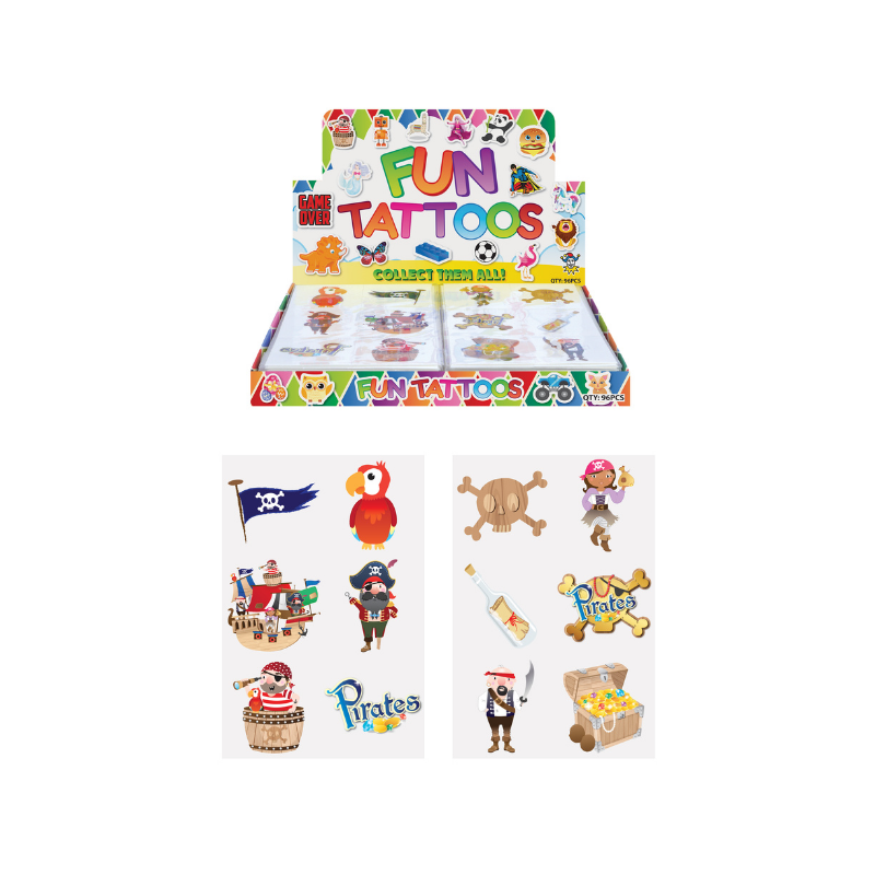 Fun Pirate Stickers