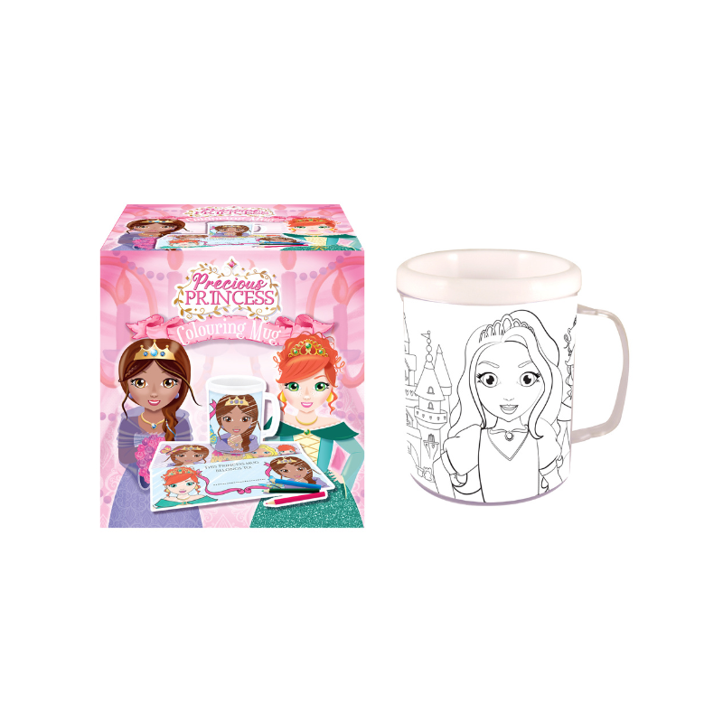 Colouring Mug Princess Theme
