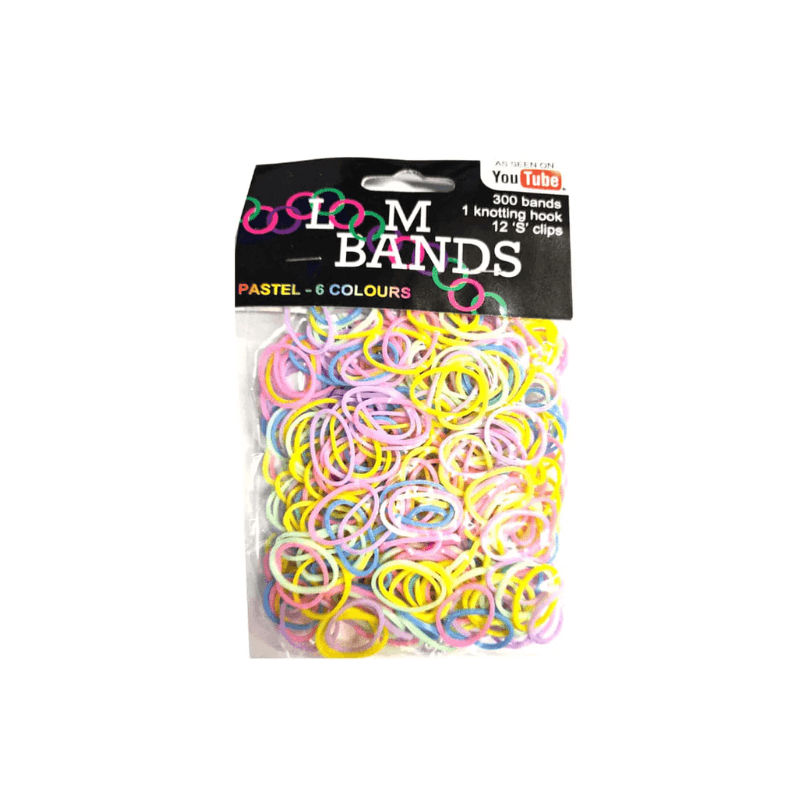 300 Pastel Loom Bands