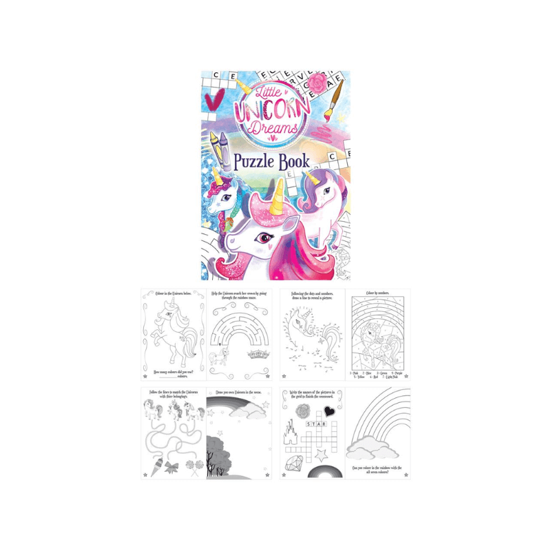 Unicorn Puzzle Book