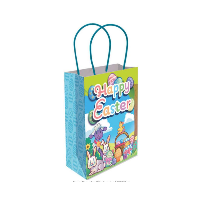 Easter paper bag with handle